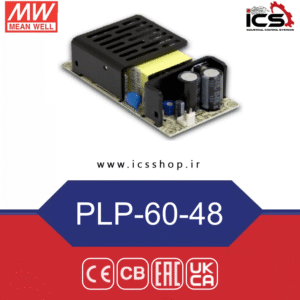 منبع تغذیه 48 ولت 1.3 آمپر مین ول مدل PLP-60-48